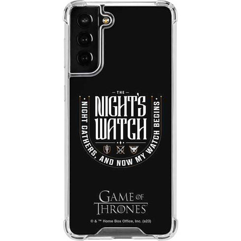 Game of Thrones: The Nights Watch Galaxy S21 FE Clear Case